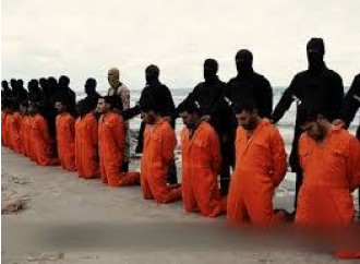 Via Crucis dei cristiani
Quattordicesima stazione:
i 21 copti martiri (ISIS)